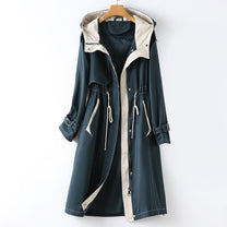Hooded Women&#39;s Windbreaker Jacket