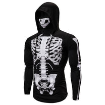 Hoodie With Integrated Face Mask For Outdoor Sports