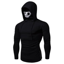 Hoodie With Integrated Face Mask For Outdoor Sports