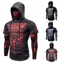 Hoodie With Integrated Face Mask For Outdoor Sports