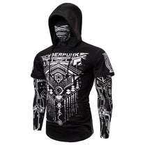 Hoodie With Integrated Face Mask For Outdoor Sports