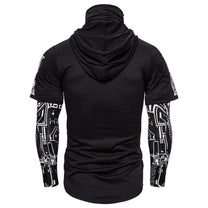 Hoodie With Integrated Face Mask For Outdoor Sports