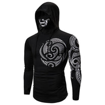 Hoodie With Integrated Face Mask For Outdoor Sports