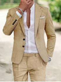 Hugo Breathable Linen Suit