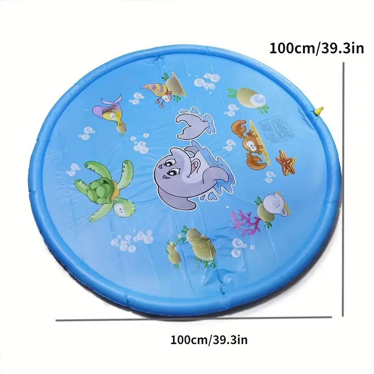 Inflatable Water Play Mat For Kids With Sprinklers
