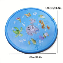 Inflatable Water Play Mat For Kids With Sprinklers