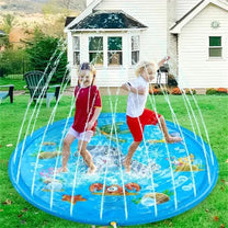 Inflatable Water Play Mat For Kids With Sprinklers