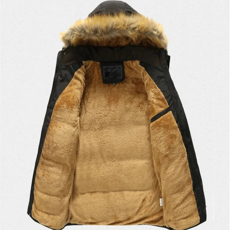 Insulated Hooded Puffer Jacket For Men