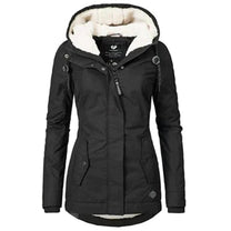 Insulated Hooded Winter Coat For Women, Waterproof And Breathable