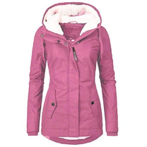 Insulated Hooded Winter Coat For Women, Waterproof And Breathable