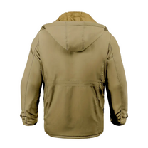 Insulated Men&#39;s Winter Jacket With Hood And Plush Lining