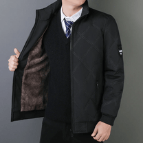 Insulated Quilted Jacket For Men