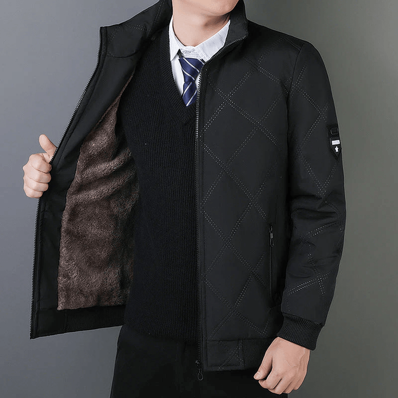 Insulated Quilted Jacket For Men