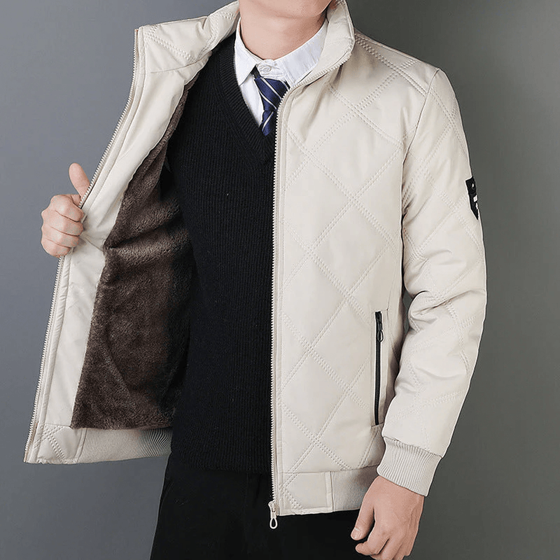 Insulated Quilted Jacket For Men