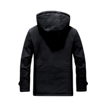 Insulated Waterproof Outdoor Jacket - Windproof, Lightweight, Adjustable Hood
