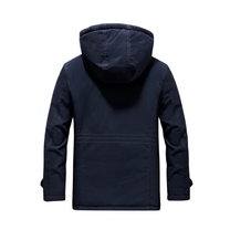 Insulated Waterproof Outdoor Jacket - Windproof, Lightweight, Adjustable Hood