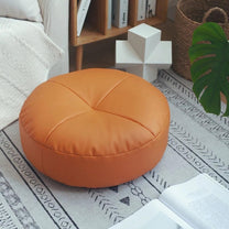 Japanese Minimalist Nappa Leather Floor Cushion