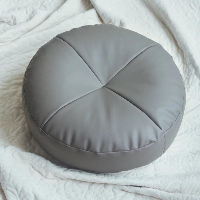 Japanese Minimalist Nappa Leather Floor Cushion