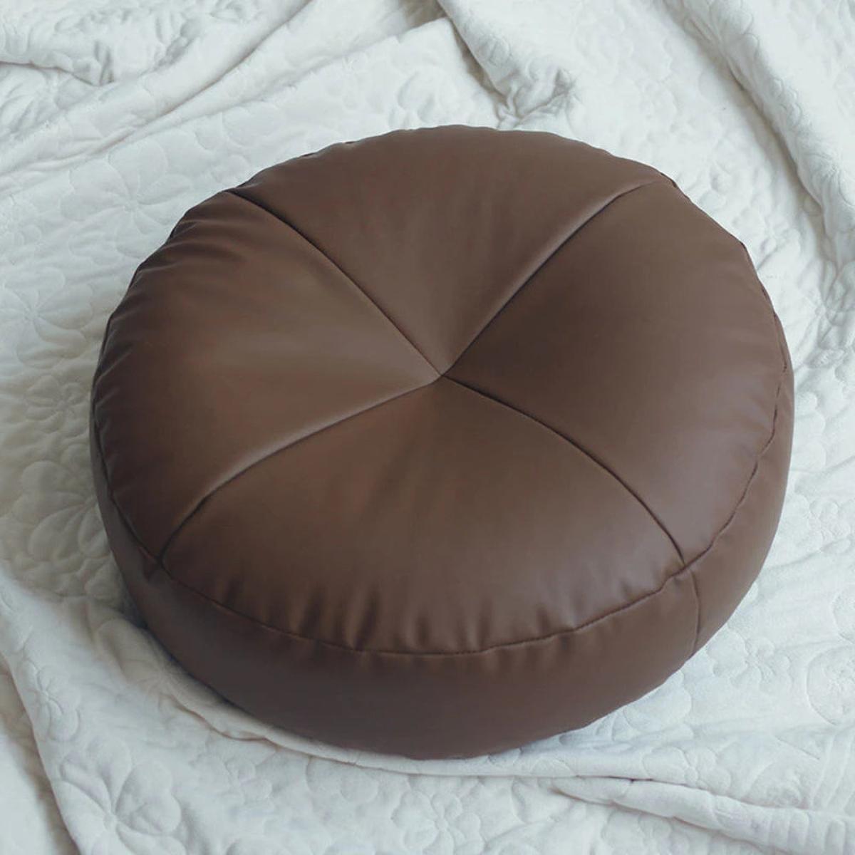 Japanese Minimalist Nappa Leather Floor Cushion