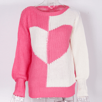 Knitted Sweater Cozy Fashionable Design