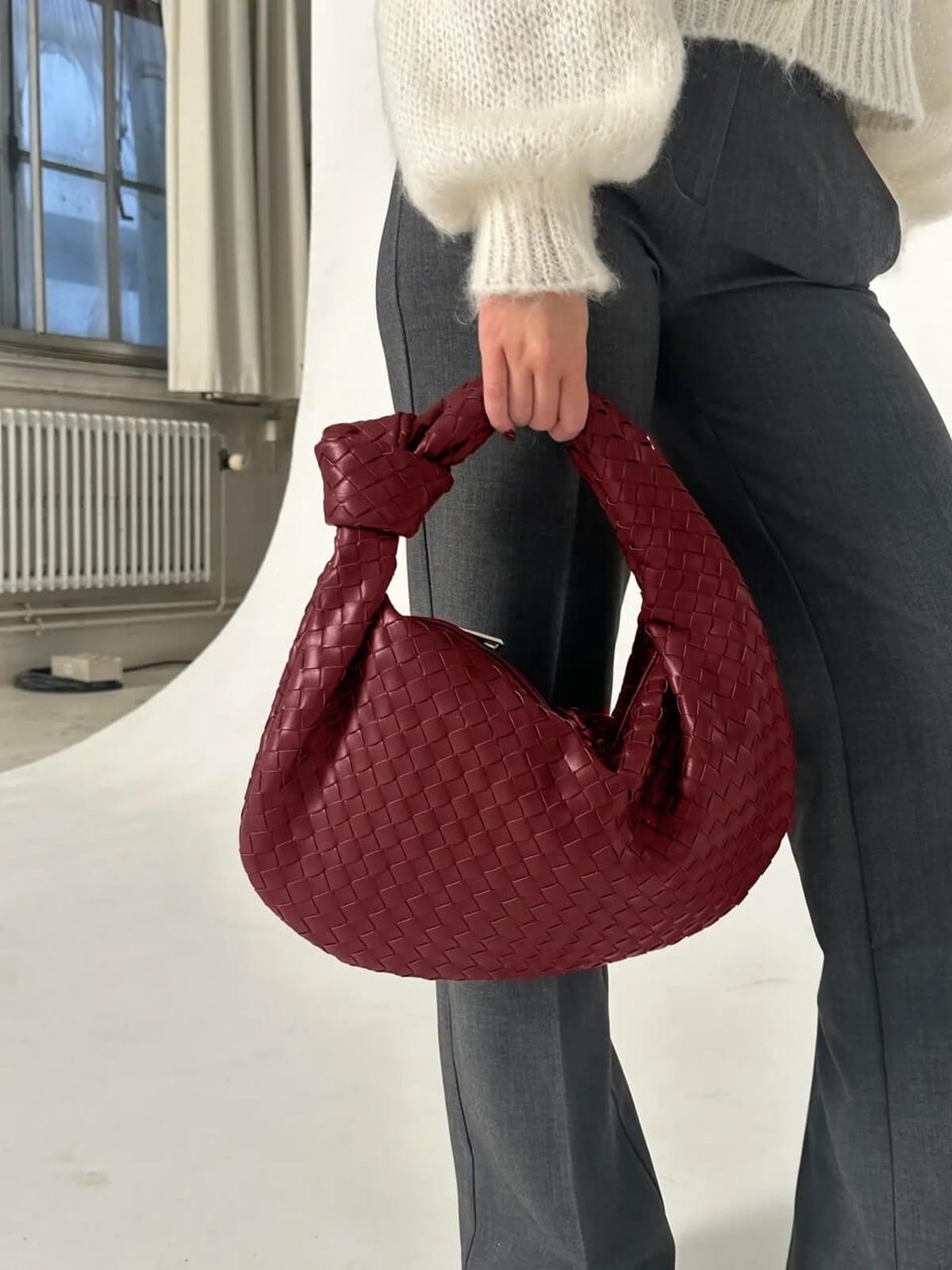 Knotted Braided Handbag