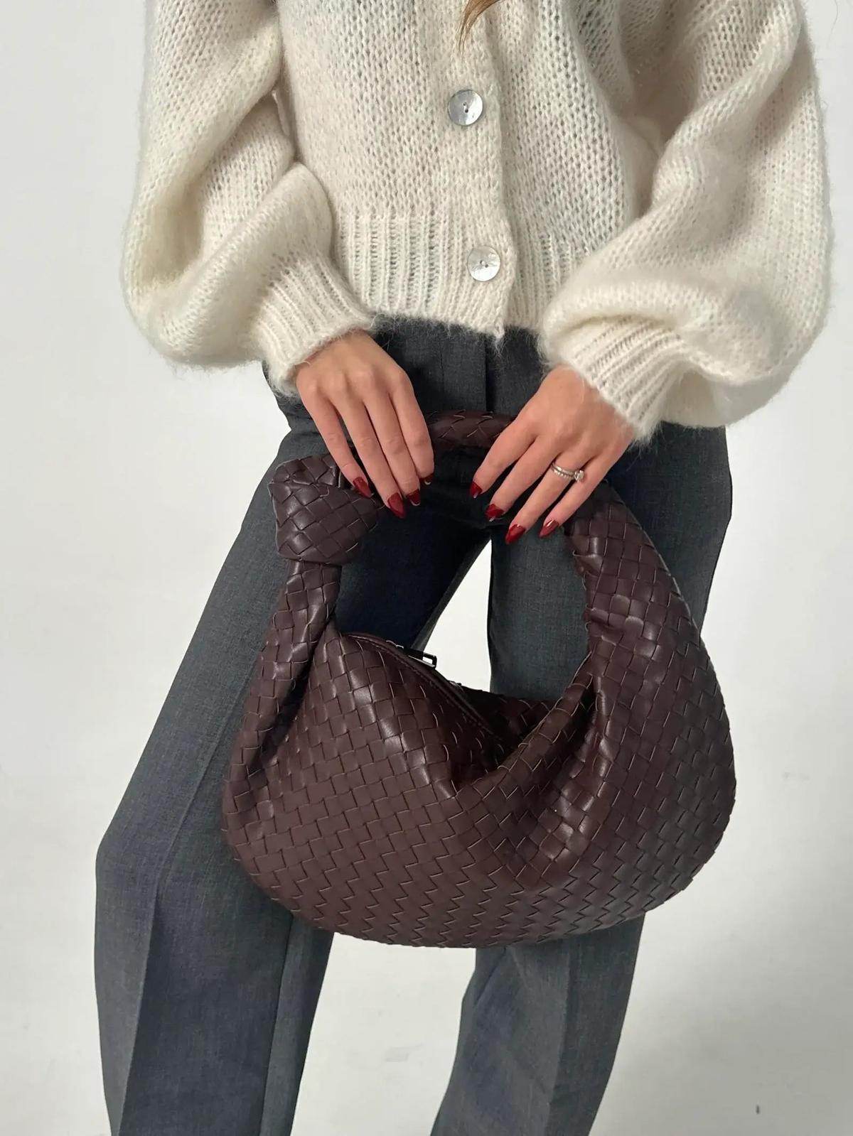 Knotted Braided Handbag