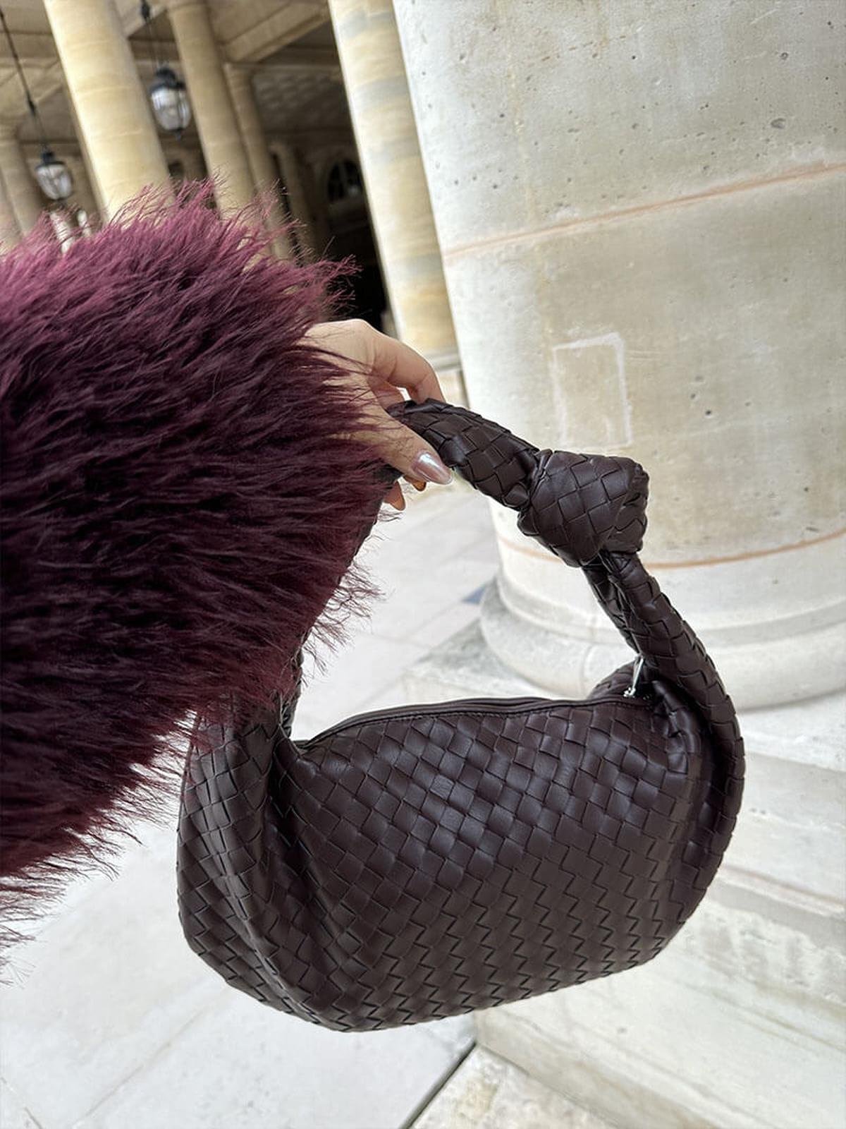 Knotted Braided Handbag