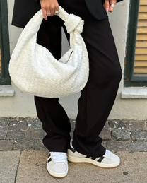 Knotted Braided Handbag