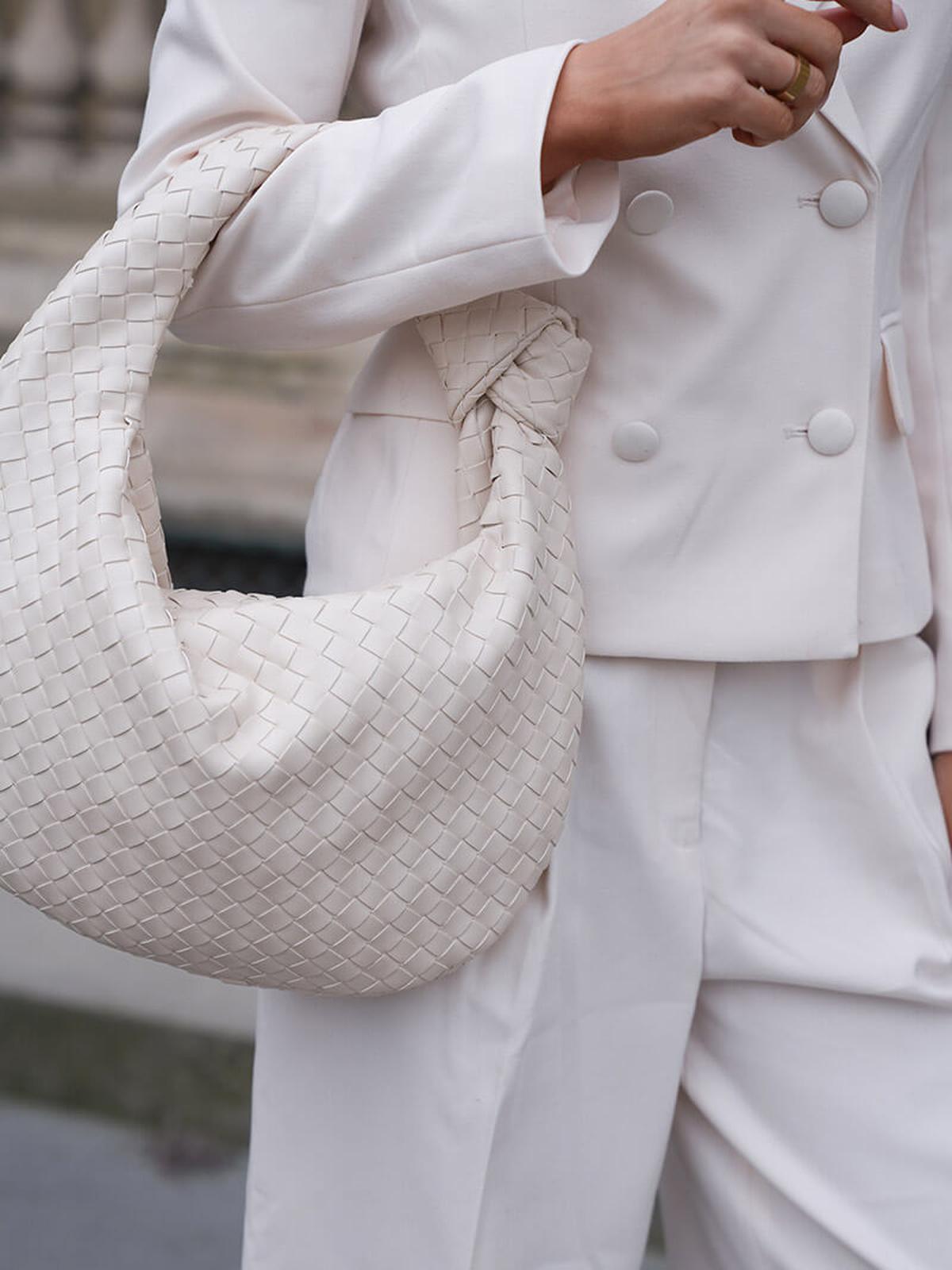 Knotted Braided Handbag