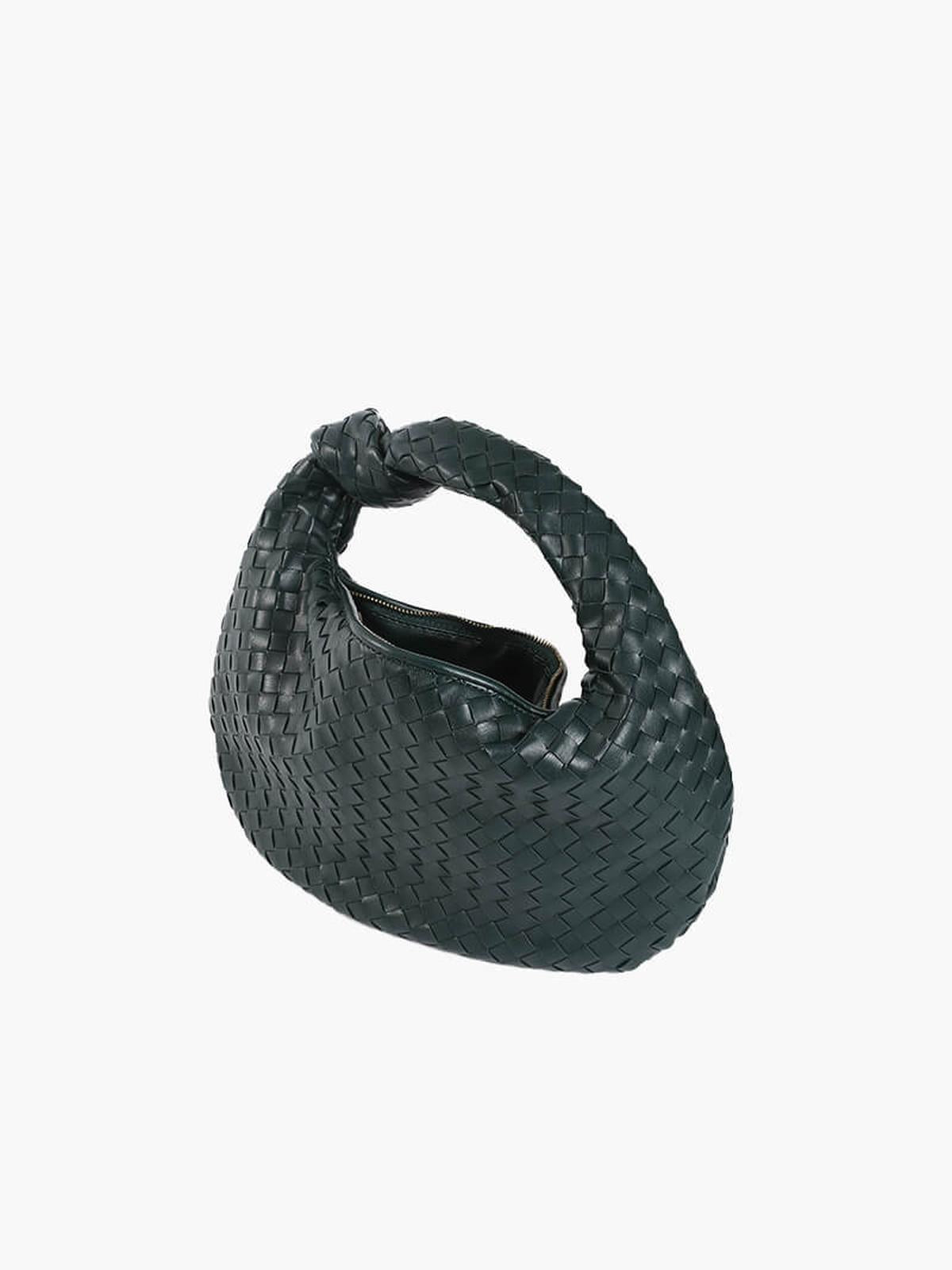Knotted Braided Handbag