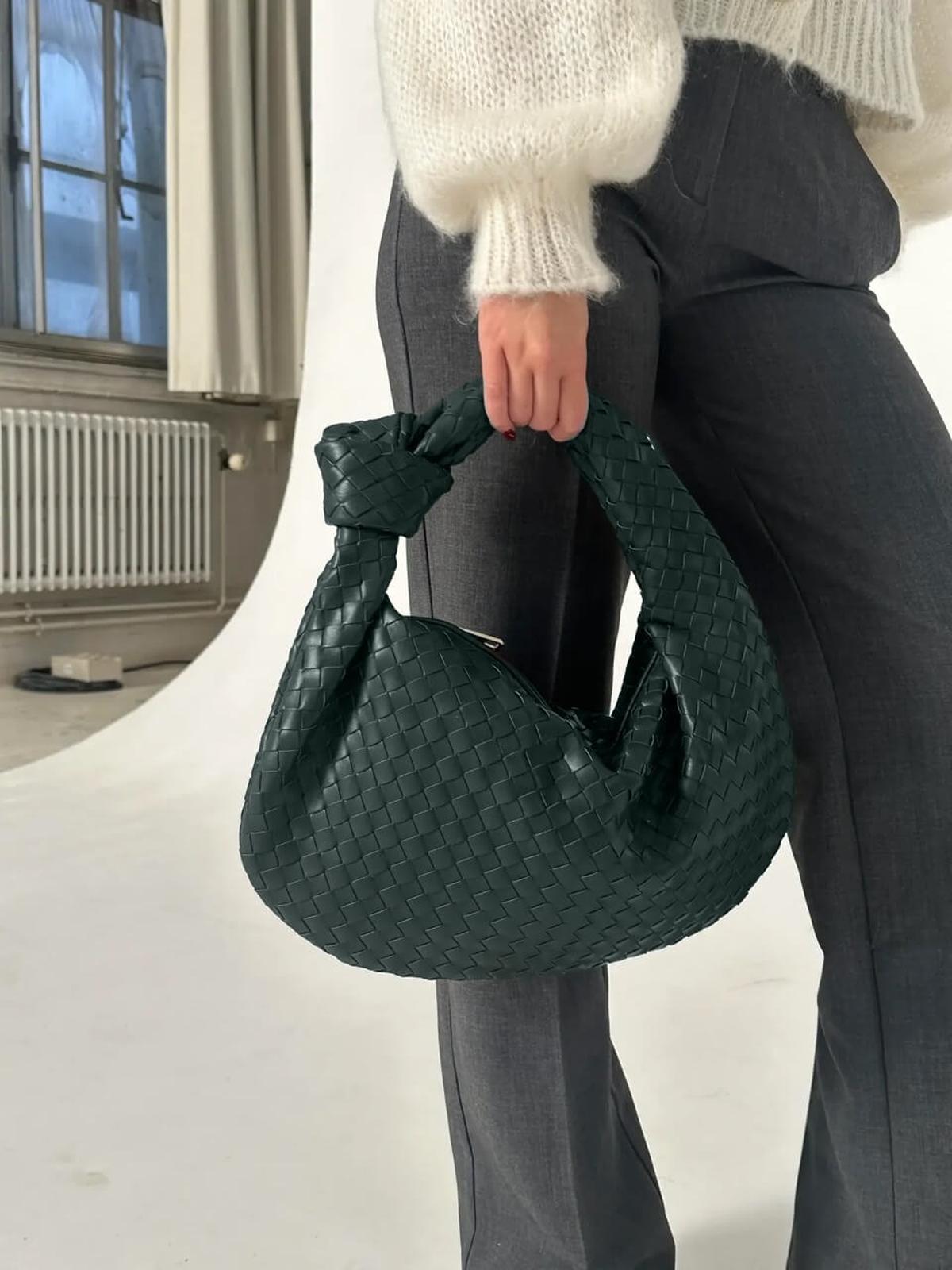 Knotted Braided Handbag
