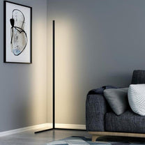 LED Corner Floor Lamp With Remote Control