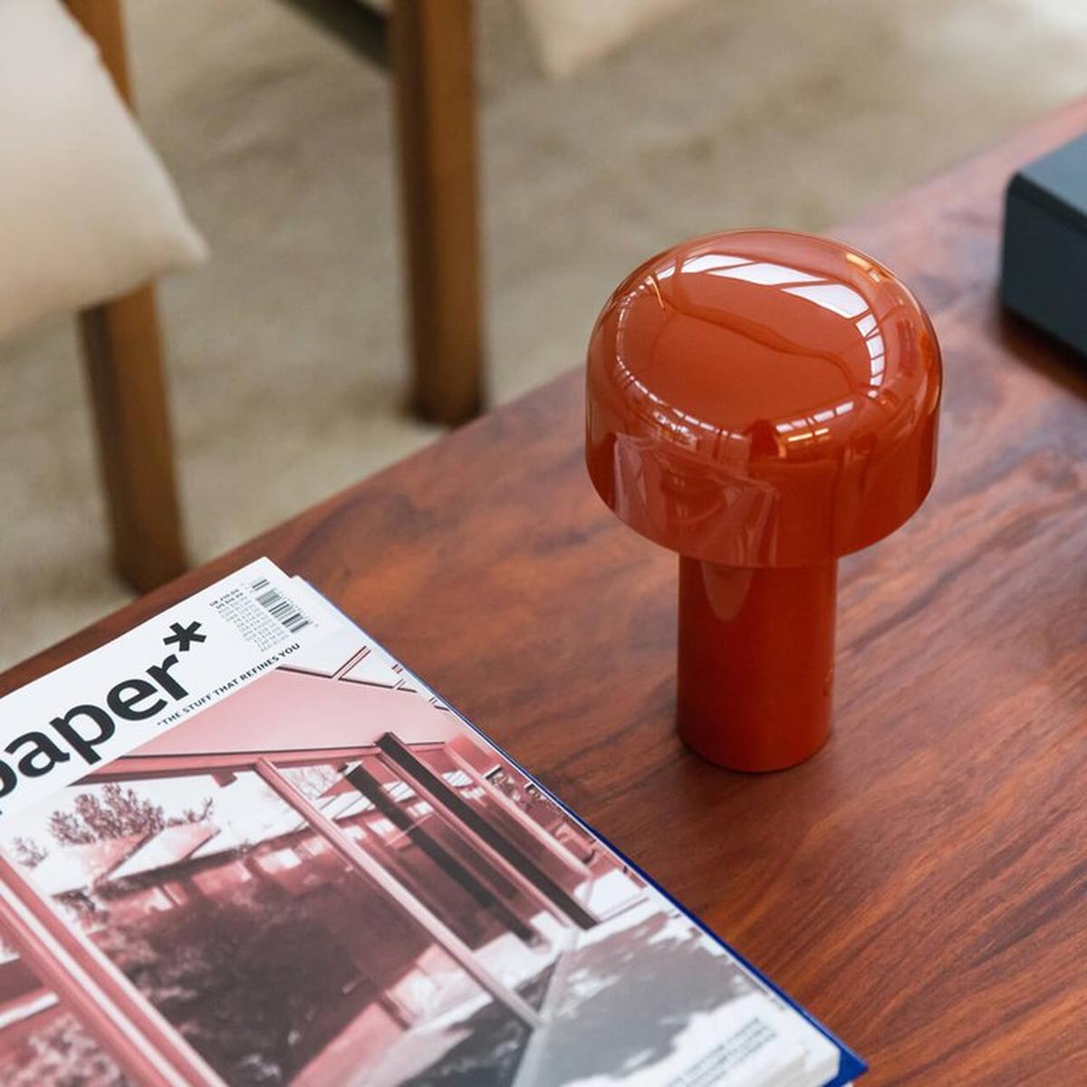 LED Table Lamp With Three-Color Dimming And Rechargeable Battery