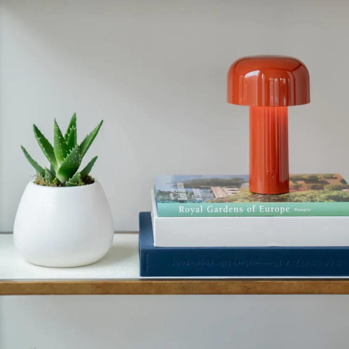LED Table Lamp With Three-Color Dimming And Rechargeable Battery