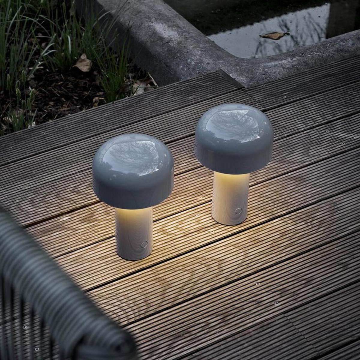 LED Table Lamp With Three-Color Dimming And Rechargeable Battery
