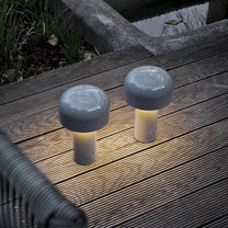 LED Table Lamp With Three-Color Dimming And Rechargeable Battery