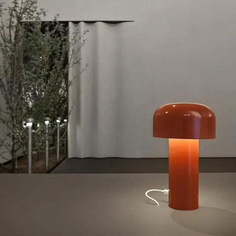 LED Table Lamp With Three-Color Dimming And Rechargeable Battery