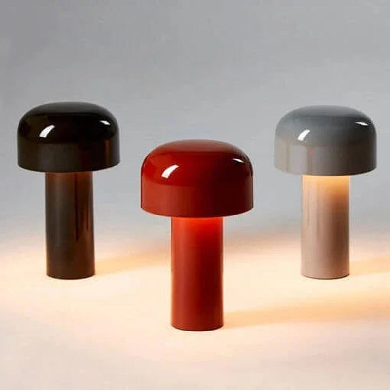LED Table Lamp With Three-Color Dimming And Rechargeable Battery