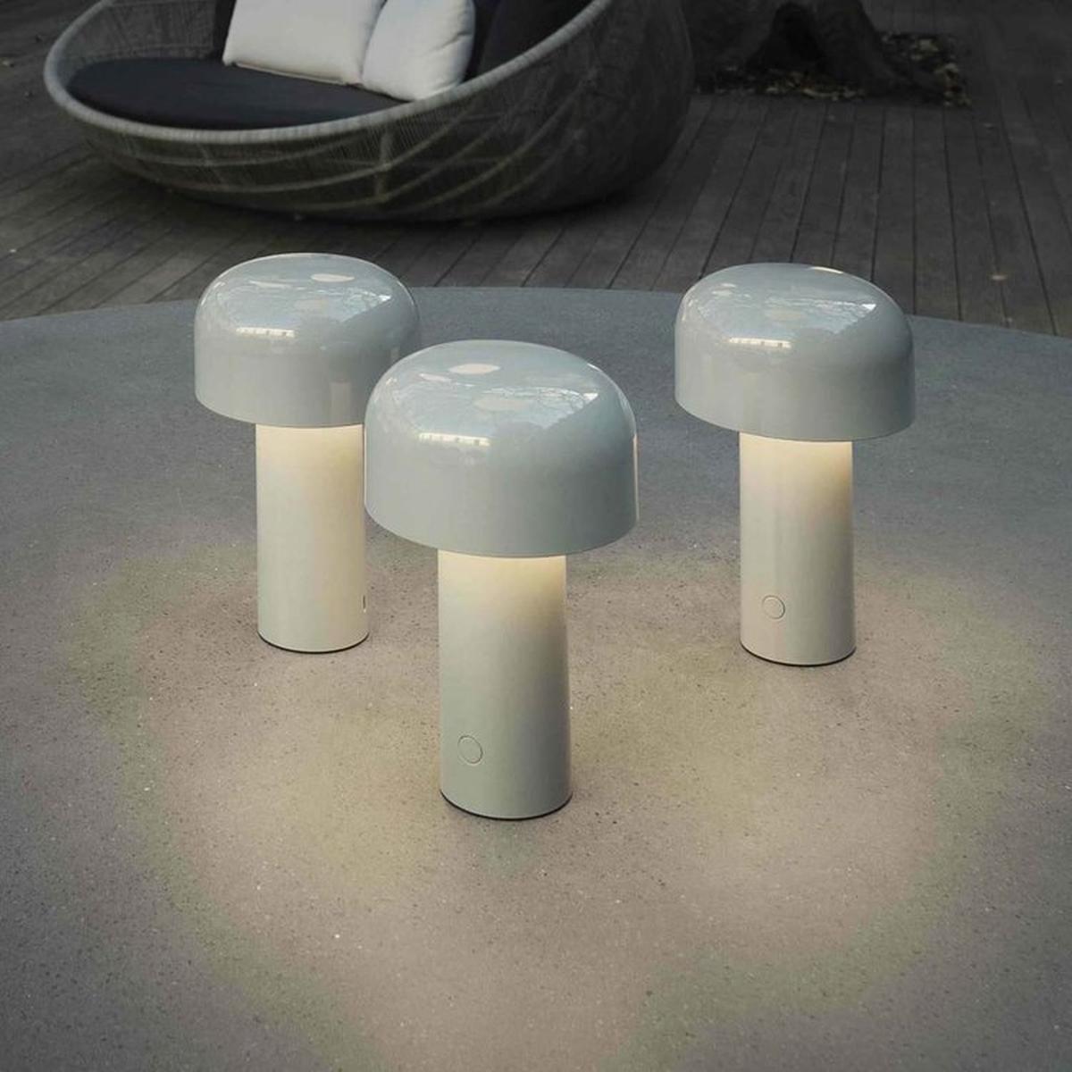 LED Table Lamp With Three-Color Dimming And Rechargeable Battery