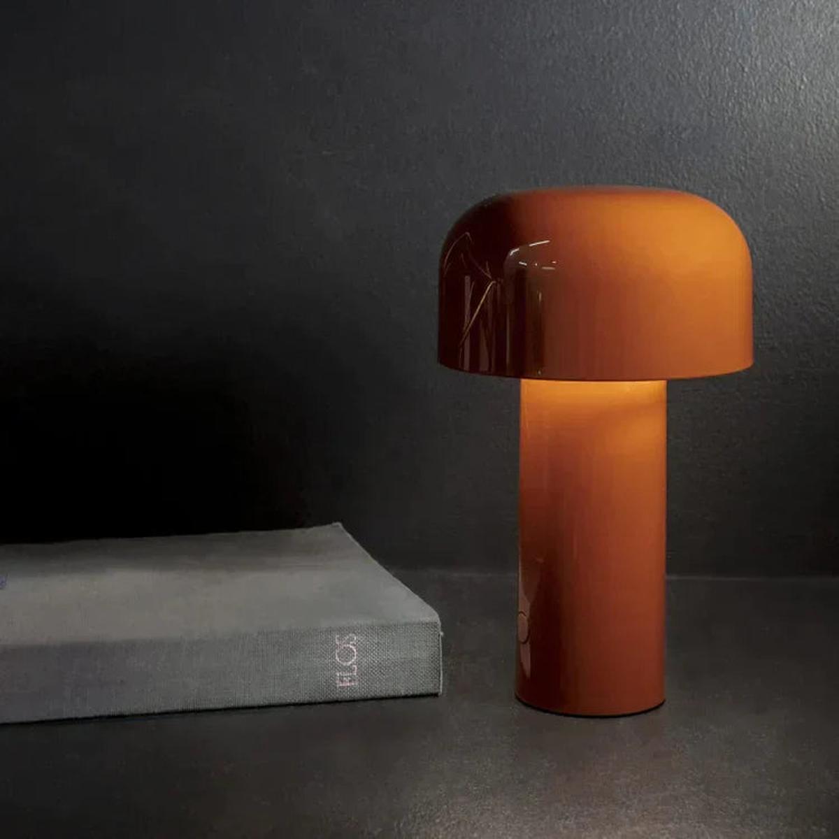LED Table Lamp With Three-Color Dimming And Rechargeable Battery