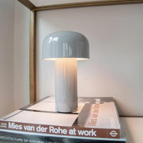 LED Table Lamp With Three-Color Dimming And Rechargeable Battery