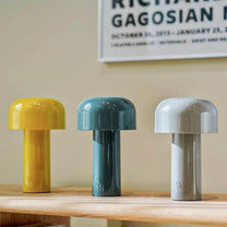 LED Table Lamp With Three-Color Dimming And Rechargeable Battery