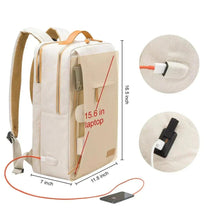 Laptop Backpack With USB Charging Port And Padded Compartment