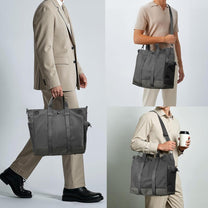 Laptop Shoulder Bag With Multiple Compartments And Adjustable Strap For 15.6&quot; Laptops