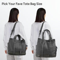 Laptop Shoulder Bag With Multiple Compartments And Adjustable Strap For 15.6&quot; Laptops