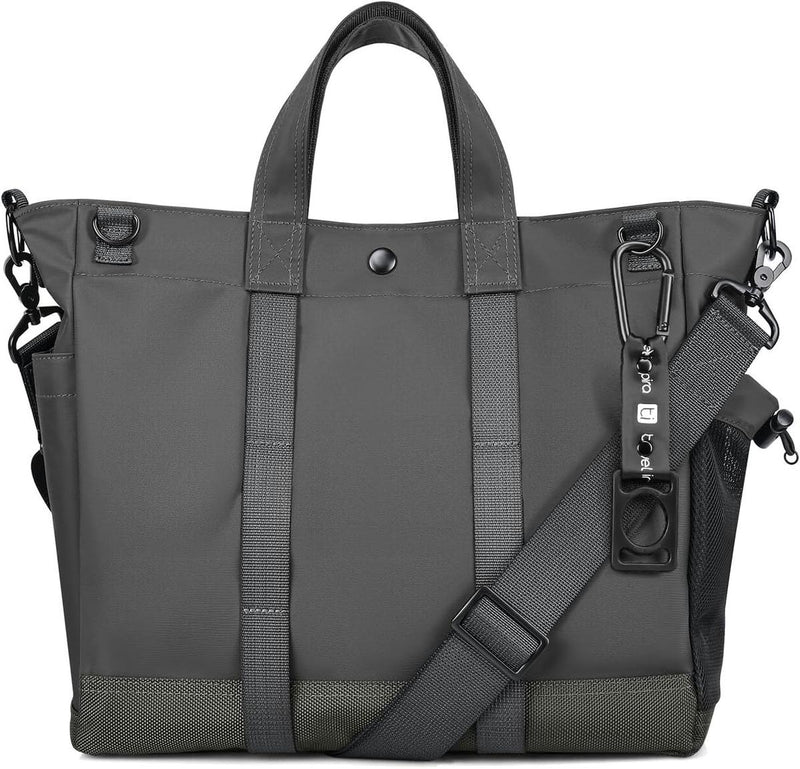 Laptop Shoulder Bag With Multiple Compartments And Adjustable Strap For 15.6&quot; Laptops
