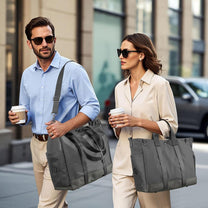 Laptop Shoulder Bag With Multiple Compartments And Adjustable Strap For 15.6&quot; Laptops