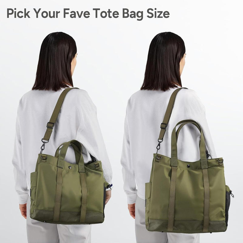 Laptop Shoulder Bag With Multiple Compartments And Adjustable Strap For 15.6&quot; Laptops