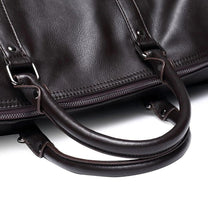 Large Capacity Leather Travel Duffel Bag - Lightweight And Durable Hand Luggage