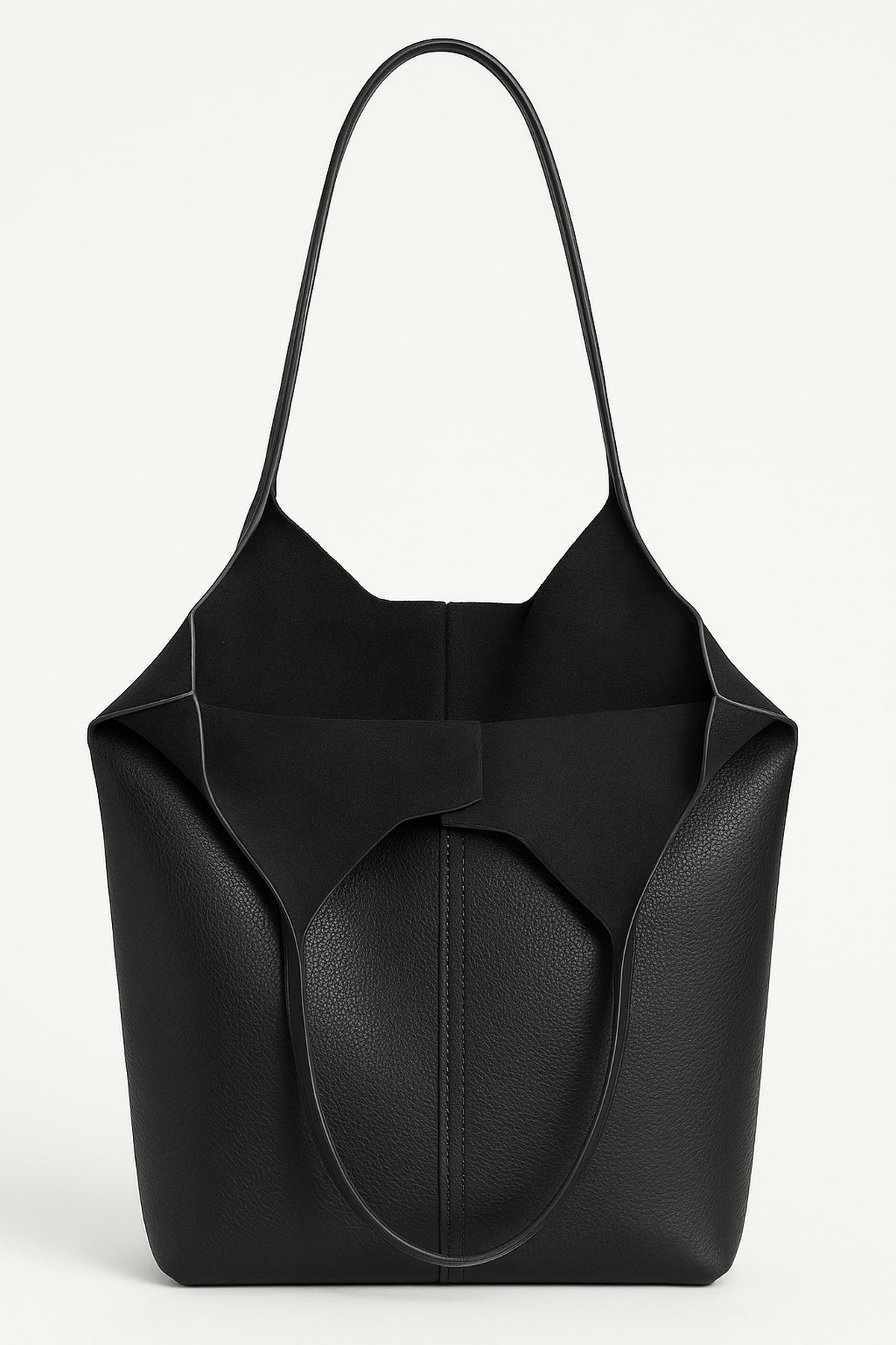 Leather Commuter Tote – Soft Structure